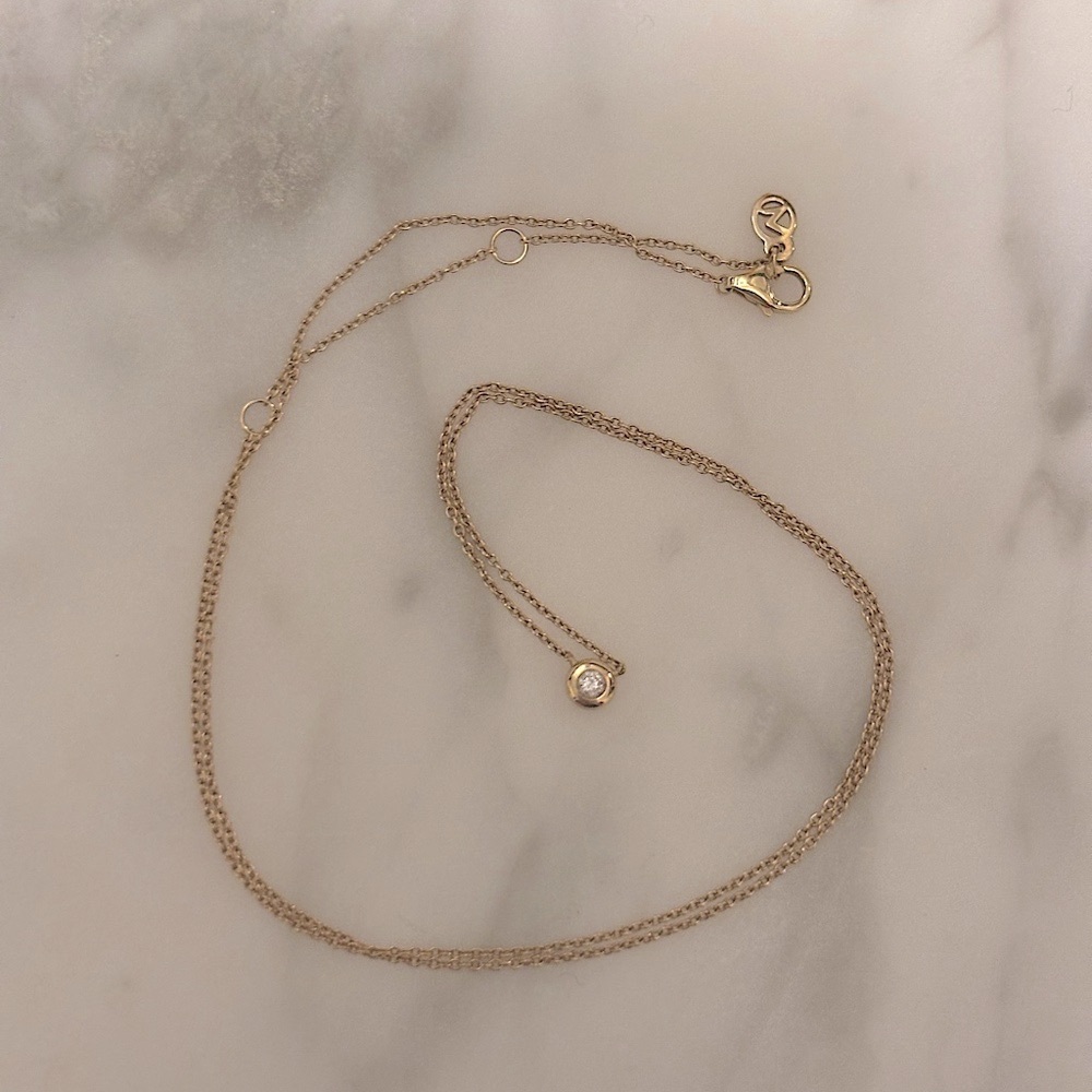 Mejuri Diamond Necklace